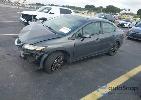 2013 Honda Civic Ex-L z USA, uszkodzony, nr VIN 19XFB2F94DE088943